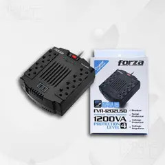 FORZA - Estabilizador FVR-1202 USB 1200va600w