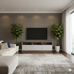 GENERICO - Mesa tv Francisco 75" Panela con toquilla Bonnie Home 1.80 metro