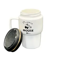 DISNEY CLASICOS - Mug Minnie Mouse Colección Disney cTapa 400 ml