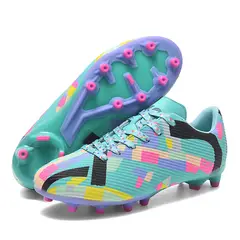 DANWEILE - Zapatos de fútbol antideslizantes para exteriores para hombre y mujer