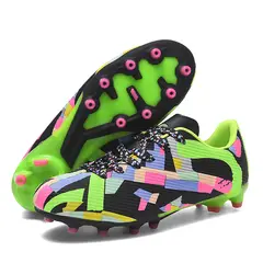 DANWEILE - Zapatos de fútbol antideslizantes para exteriores para hombre y mujer