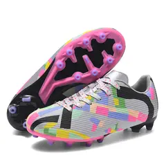 DANWEILE - Zapatos de fútbol antideslizantes para exteriores para hombre y mujer