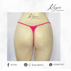 GENERICO - PACK3 TANGA HILO PAULA EN ALGODON REACTIVO