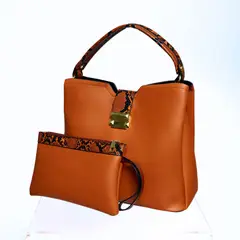 MARLA - Cartera Marie Carryall Marrón