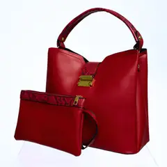 MARLA - Cartera Marie Carryall Rojo