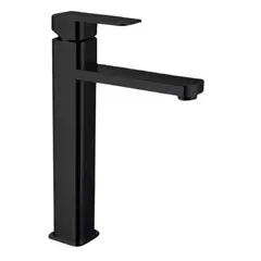 XM - MEZCLADORA MONOCOMANDO PARA LAVATORIO ALTO NEGRO M0101AL01