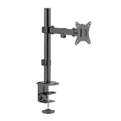 BRATECK - RACK SOPORTE PARA 1 MONITOR 17 A 32 PULG 9KG NEGRO PN M20