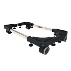 BRATECK - SOPORTE BASE REGULABLE CON RUEDAS PARA CPU PC 8KG PN CPU401