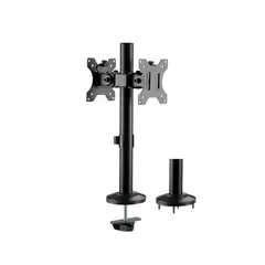 GENERICO - RACK SOPORTE DOBLE DE ESCRITORIO PARA MONITOR 32 PULG 8KG PN M40G12