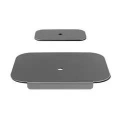 GENERICO - PLACA DE REFUERZO GLIXCO PARA RACK MONITOR 4MM ACERO GRIS PN PL06G