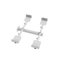 GENERICO - RACK PARA HORNO MICROONDAS 35KG 40 CM COLOR BLACO PN GMICWHITE