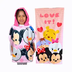 DISNEY - Pack Toallas Infantiles TSUM TSUM de Microfibra