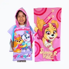 NICKELODEON - Pack Toallas Infantiles PAW PATROL SKYE de Microfibra