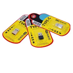 GENERICO - "Adaptador OTG USB Macho a tipo C Hembra  (PACK X2 UND)"