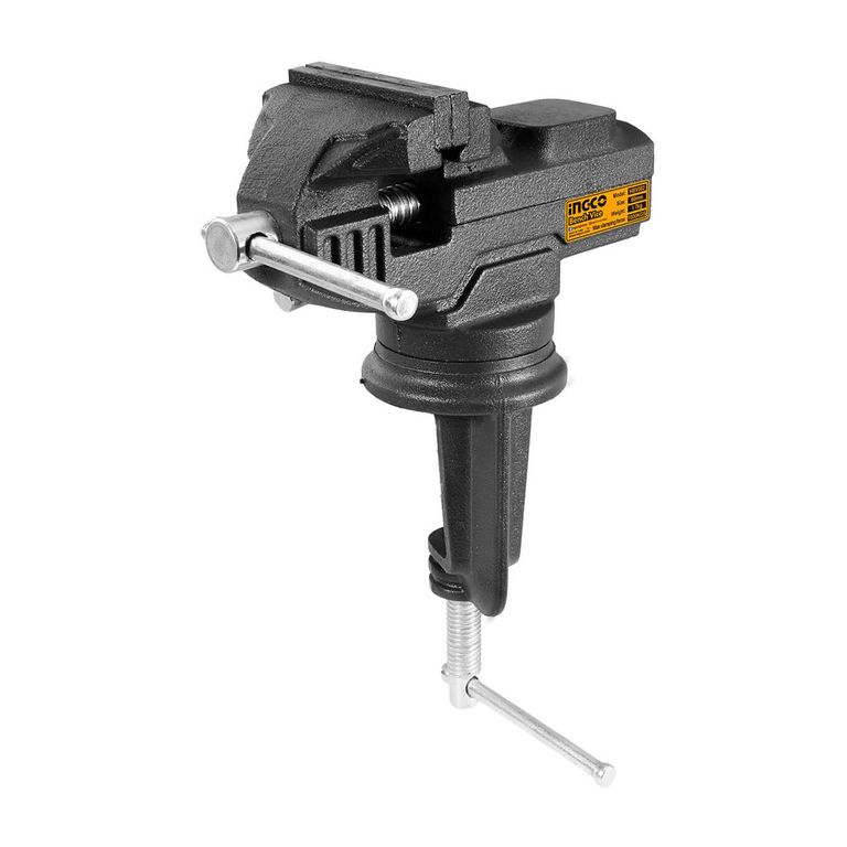 Tornillo Morza De Banco Giratorio 60mm Cyunque Ingco Hbv082