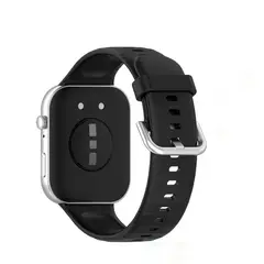 GENERICO - Correa Silicona Compatible Para Huawei Fit 4 - Negro