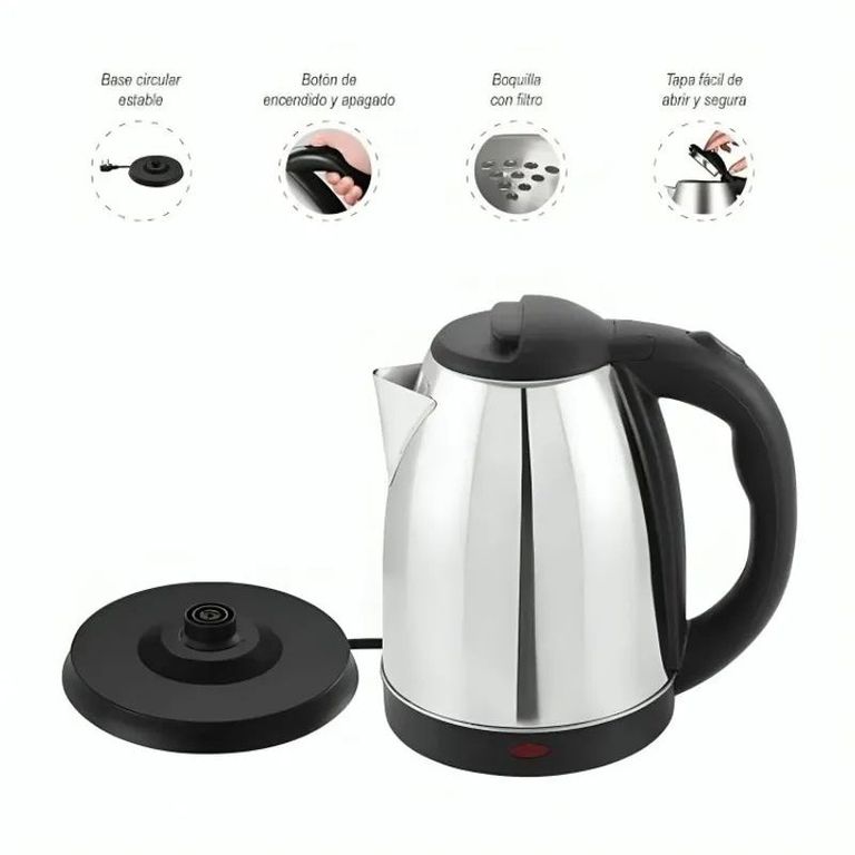 Hervidor Eléctrico Acero Inoxidable