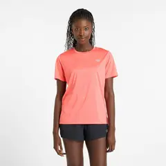 NEW BALANCE - Polo Sport Essentials T-Shirt Mujer
