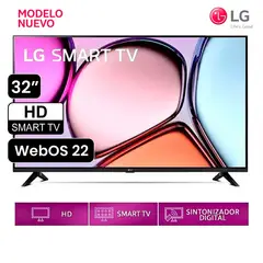 LG - Smart TV 32 HD 32LR600BPSC con webOS y AI ThinQ