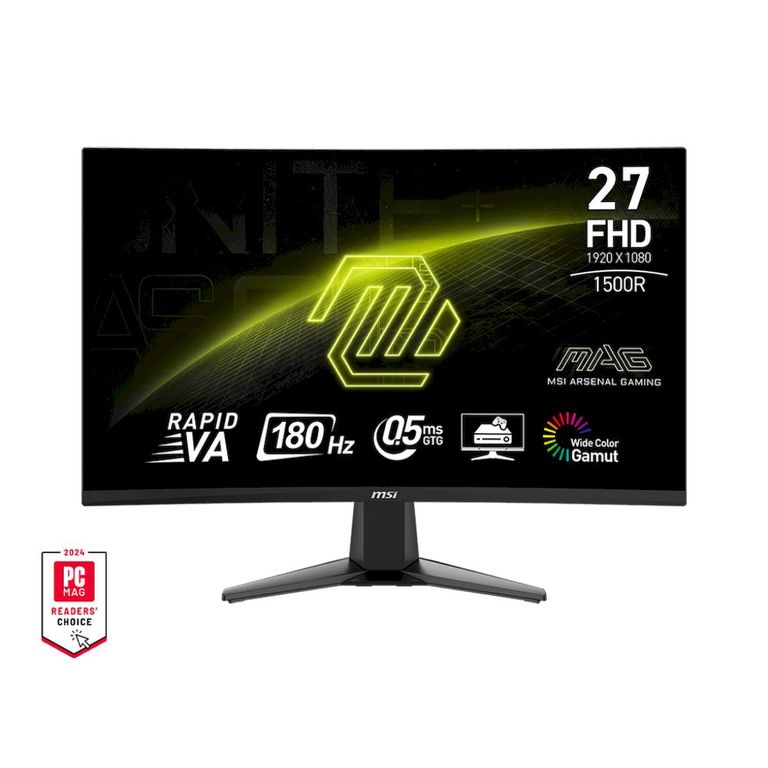 Monitor Gamer Curvo MAG-27C6F 27 FHD Va 05ms 180hz DP RAPID VA