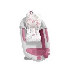 BABY CAM - Tina de baño para bebé aquabu rosado