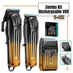GENERICO - Tricombo VGR Clipper + Trimmer + Shaver V-644