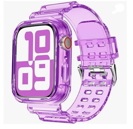 Correa TPU Completa para Apple Watch 40mm - Morado