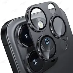 GENERICO - Protector de camara iphone 14 pro max - iphone 14 pro black