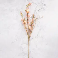 PANADECOR - Pack de 2 Flores de Durazno Artificial Naranja Panorama Hogar