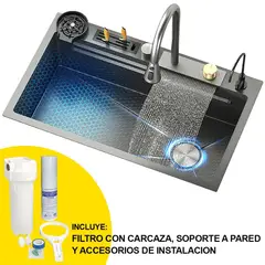 FRITECSA - Lavadero Multifuncional y Filtro Con Carcaza y Porta-cuchillos