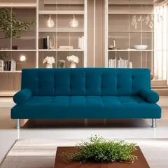 CASA BELLA - CASABELLA SOFA CAMA LORENZ 3 CUERPOS JADE