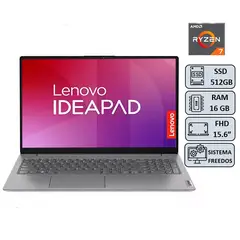 LENOVO - LAPTOP IDEAPAD SLIM 3 15ABR8 R7-5825U/16GB/512SSD/15.6"/FREEDOS