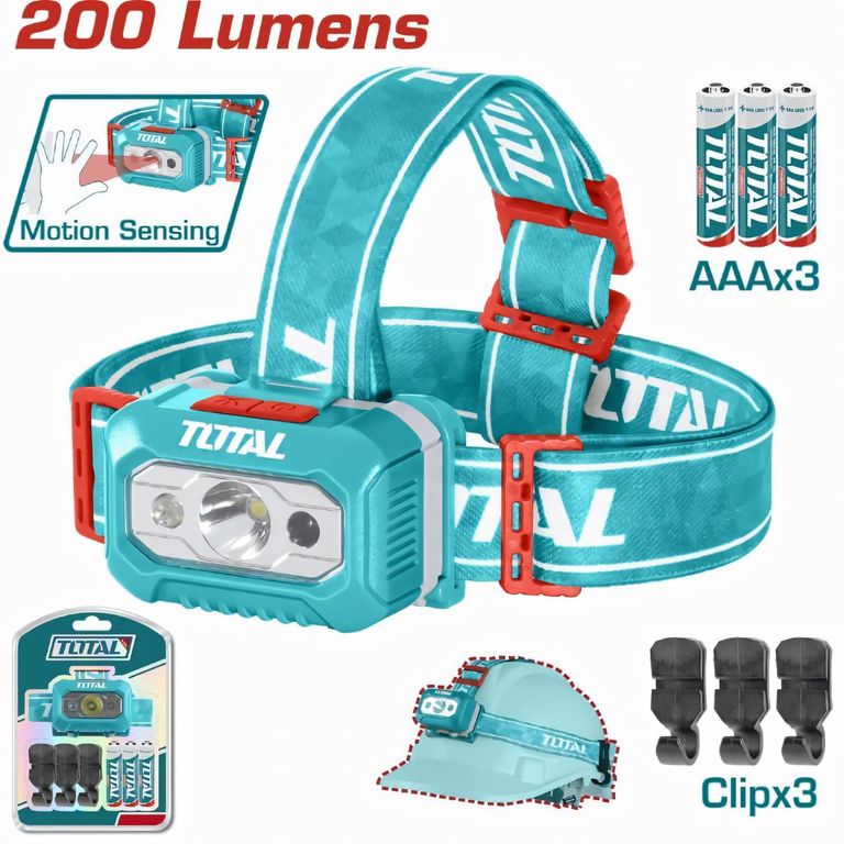 Linterna De Cabeza 200 Lúmenes - THL013AAA6