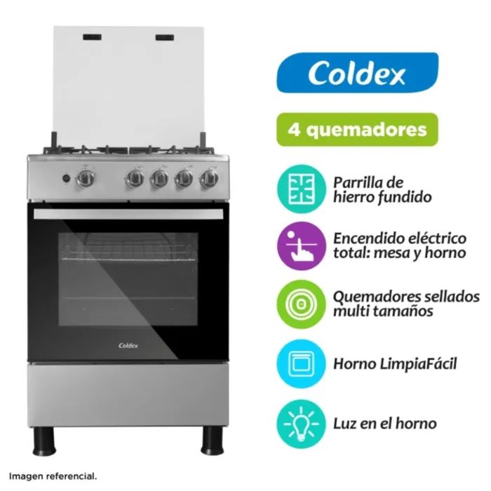 Cocina 4 Hornillas 60CM CX605PLUS