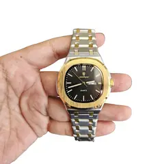 GENERICO - Reloj Para Hombre Poedagar Acero - Silver Gold Black