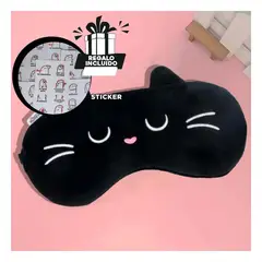 RYBIU IMPORT - Pack6 Mascara para Dormir Negro Y+Regalo Stickers