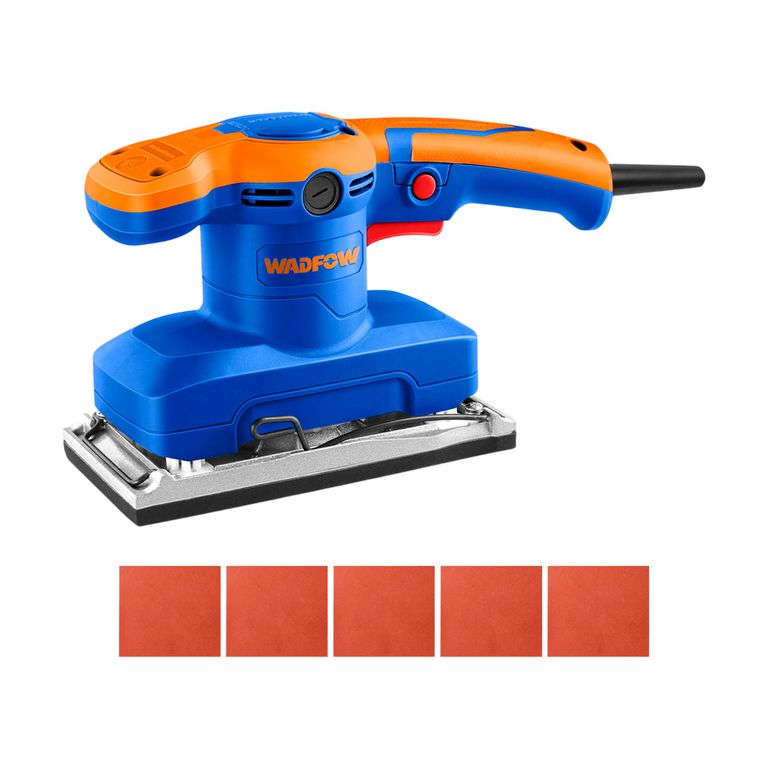 Lijadora Orbital Eléctrica 320w 14000rpm + 5 Lijas Wfa2503