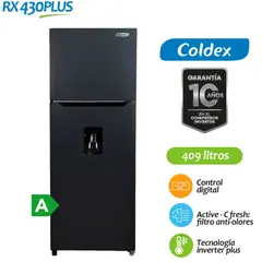 COLDEX - Refrigeradora 409LT NF RX430PLUS