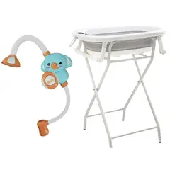 BABY CAM - Bañera splash con rac y regadera gris
