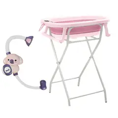 BABY CAM - Bañera splash con rac y regadera rosado