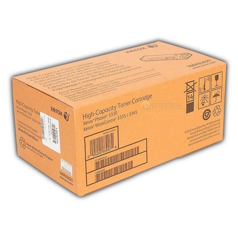 Toner 106R03621 Negro Phaser 3330 WC 3335 3344