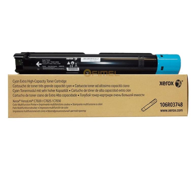 Toner 106R03748 Cyan Versalink C7020 C7025 C7030