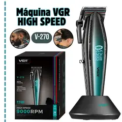 GENERICO - Máquina de Cortar Cabello High Speed VGR V-270