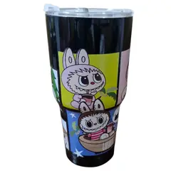 GENERICO - Vaso térmico monstruo negro