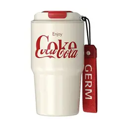 GERM - Vaso Térmico Coca‑Cola Enjoy Beige-Rojo 590 ml
