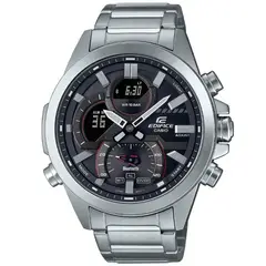 EDIFICE - Reloj ECB-30D-1AD Hombre Acero Plateado