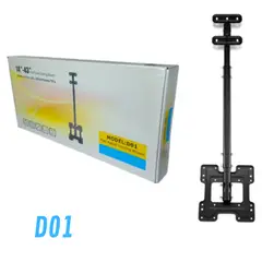 GENERICO - Rack de Techo Soporte Para Tv de 14 a 43 Pulgadas Reclinable D01