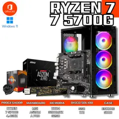 AMD - COMPUTADORA GAMER RYZEN 7 5700G 32GB RAM SSD 1TB
