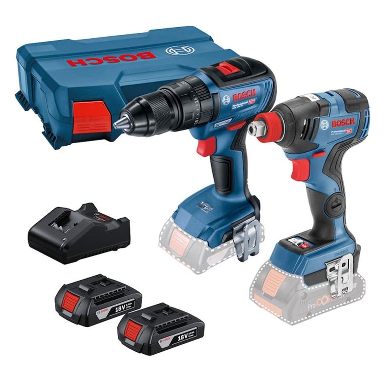 Taladro GSB 18V-50 + Llave Impacto GDX 18V-200