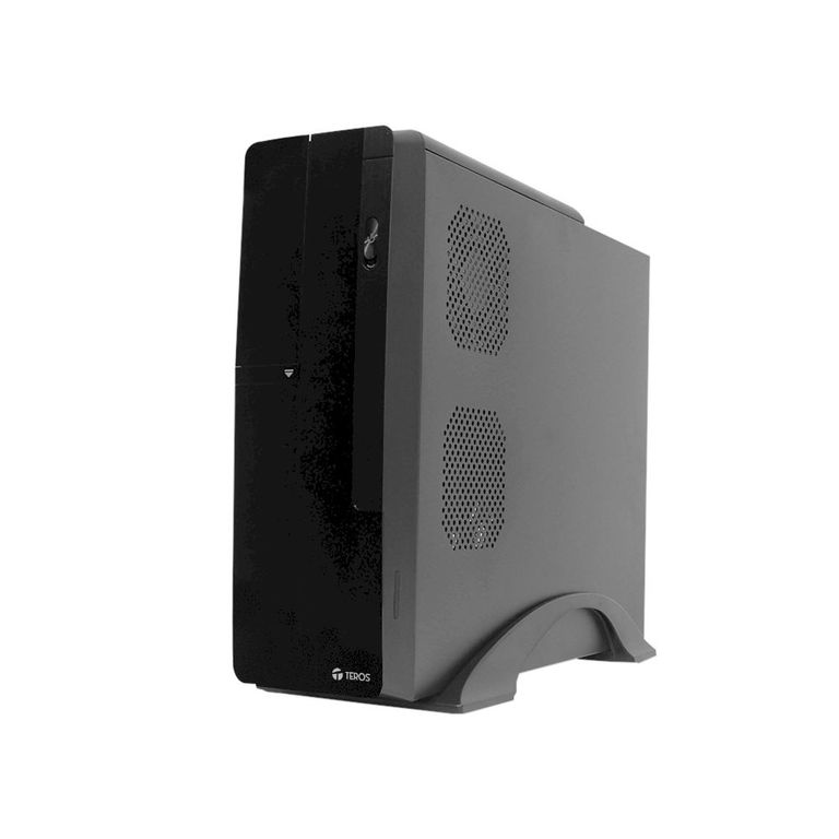 Case NEGRO SLIM 250W TE-1039S CON FUENTE 250W BAHIAS 25 35